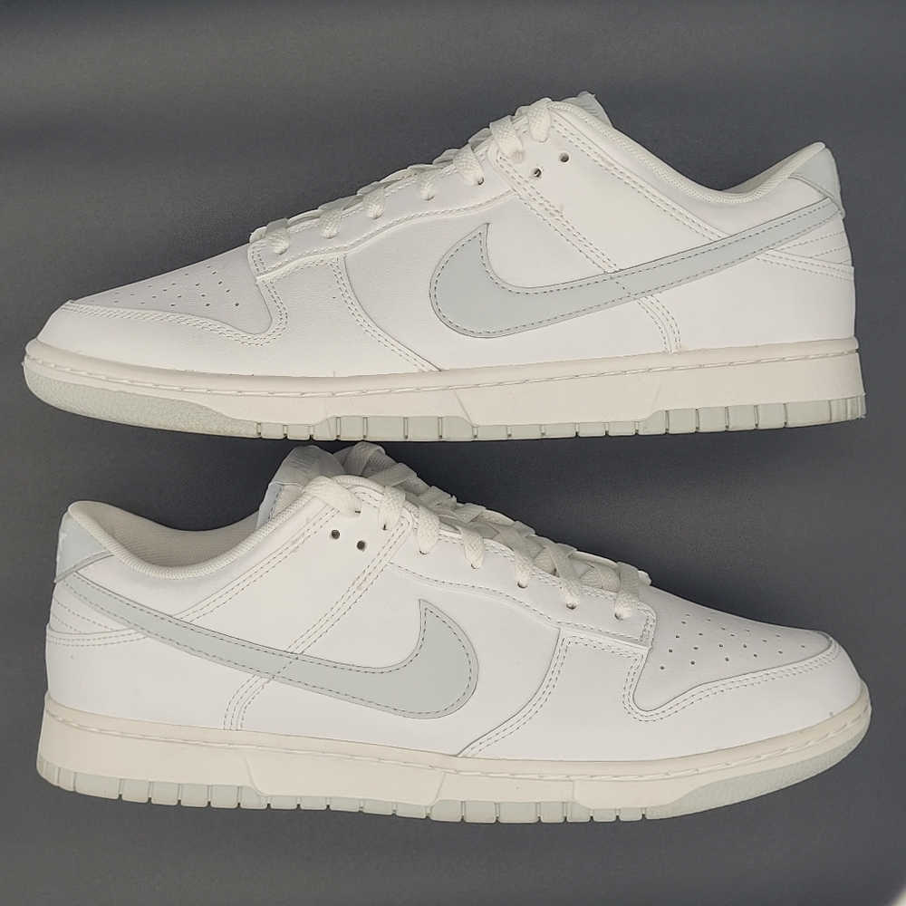 Nike Dunk Low Retro White Pure Platinum Men's Size 11.5 - Gently Used, Like New - Picture 3 of 16